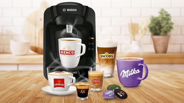 BOSCH TAS3102 TASSIMO SUNY Kapselmaschine Schwarz