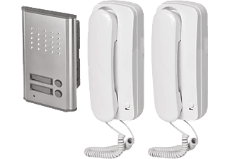 EMOS Audió kaputelefon szett, 2 lakásos, fehér (H1086)