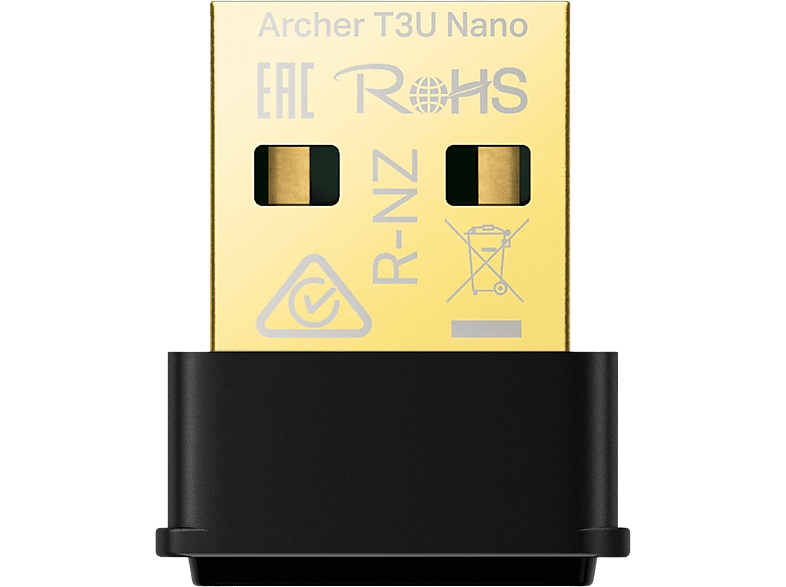 Tp-link Archer T3u Nano Ac1300 Dual Band Wi-fi Usb Adapter Size Wifi-adapter afbeelding
