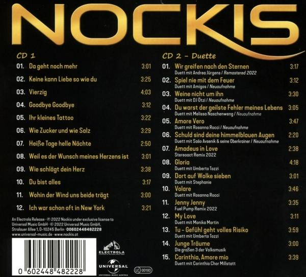 CD-Cover mit Titelliste und Künstlerinformationen.