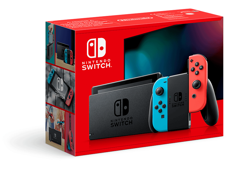 ubehageligt Telegraf Klemme NINTENDO Switch Neon-Rot/Neon-Blau Spielekonsole kaufen | SATURN