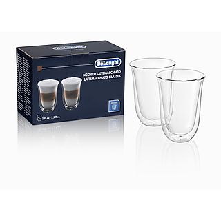 Set composto da 2 bicchieri per latte macchiato DE'LONGHI Lattemacchiato setDLSC312