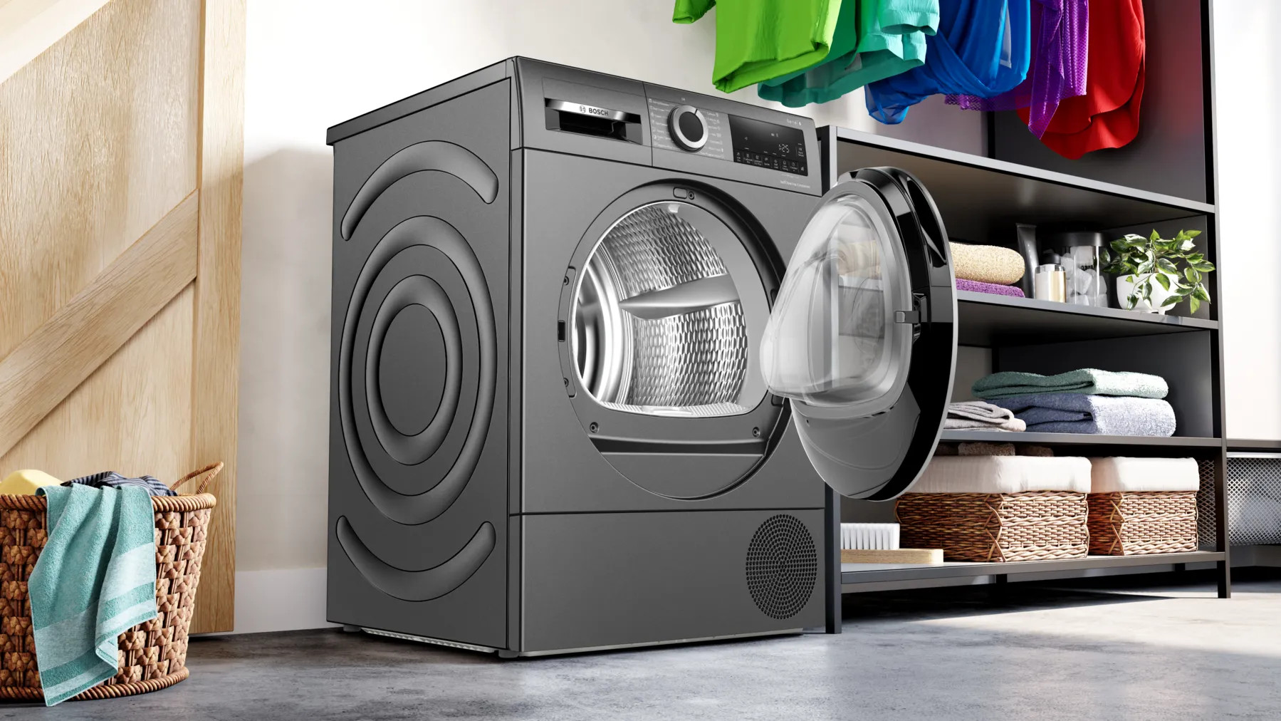 BOSCH Warmtepomp droogkast A+++ (WQG235DREU)