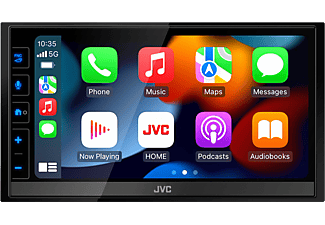 JVC KW-M785DBW - Récepteur multimédia DAB+ (2 DIN (double-DIN), Noir)