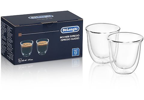 Set composto da 2 bicchieri per espresso DE'LONGHI Espresso set DLSC310