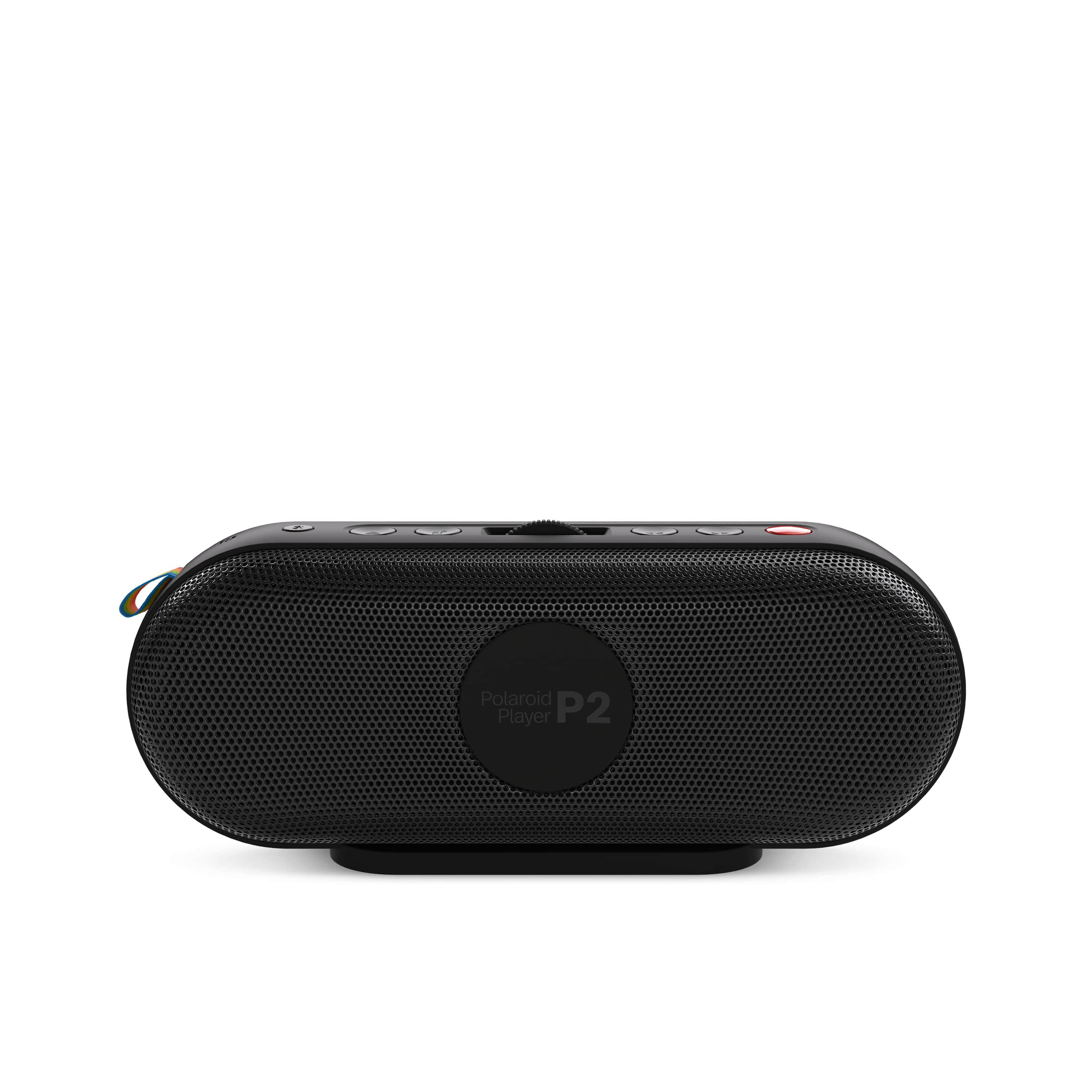 POLAROID P2 Schwarz/Weiß Lautsprecher Music Bluetooth , Player