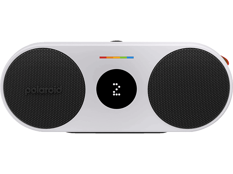 POLAROID P2 Music Player Bluetooth Lautsprecher , Schwarz/Weiß  | Bluetooth-Lautsprecher