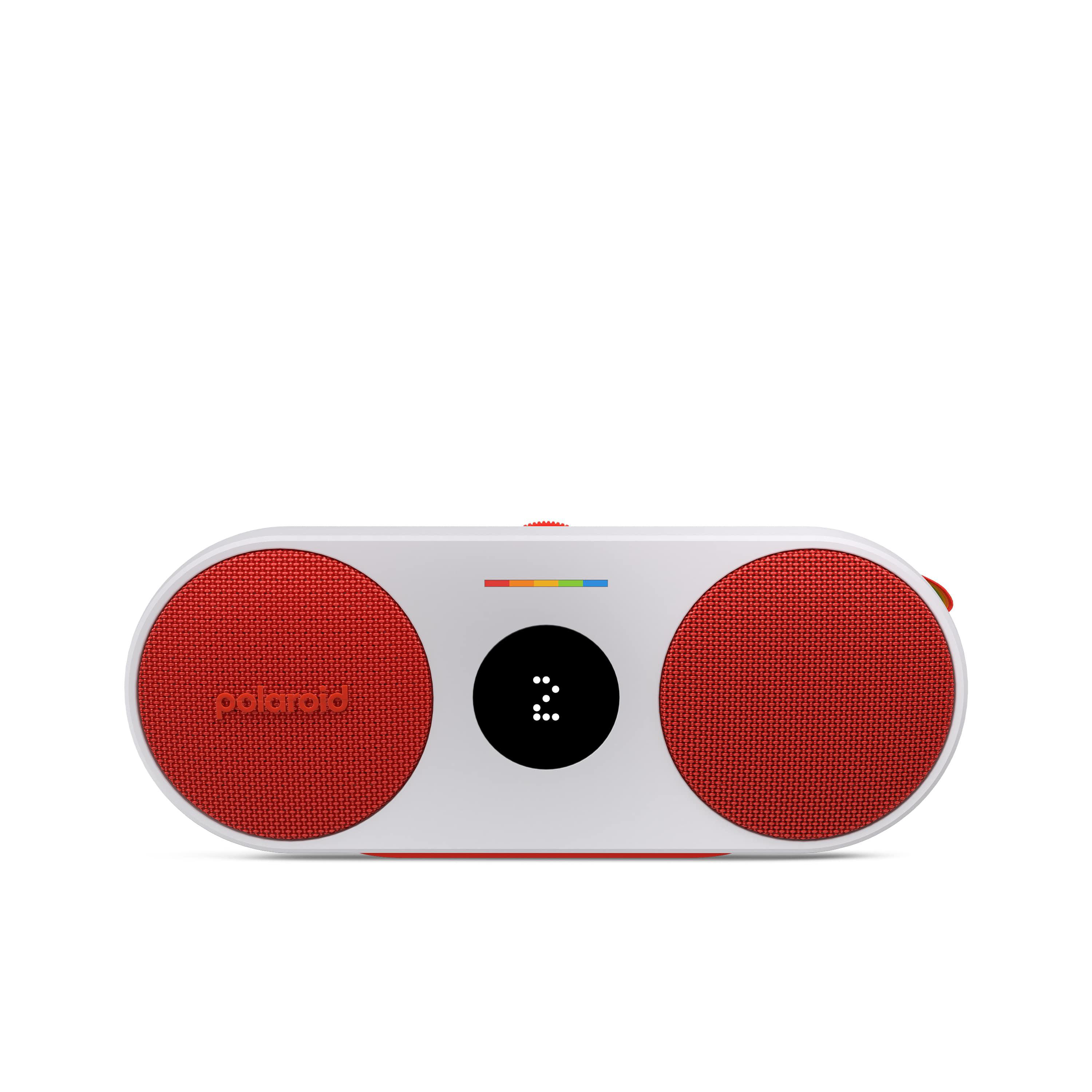 POLAROID P2 Music Player Bluetooth Lautsprecher , Rot/Weiß 