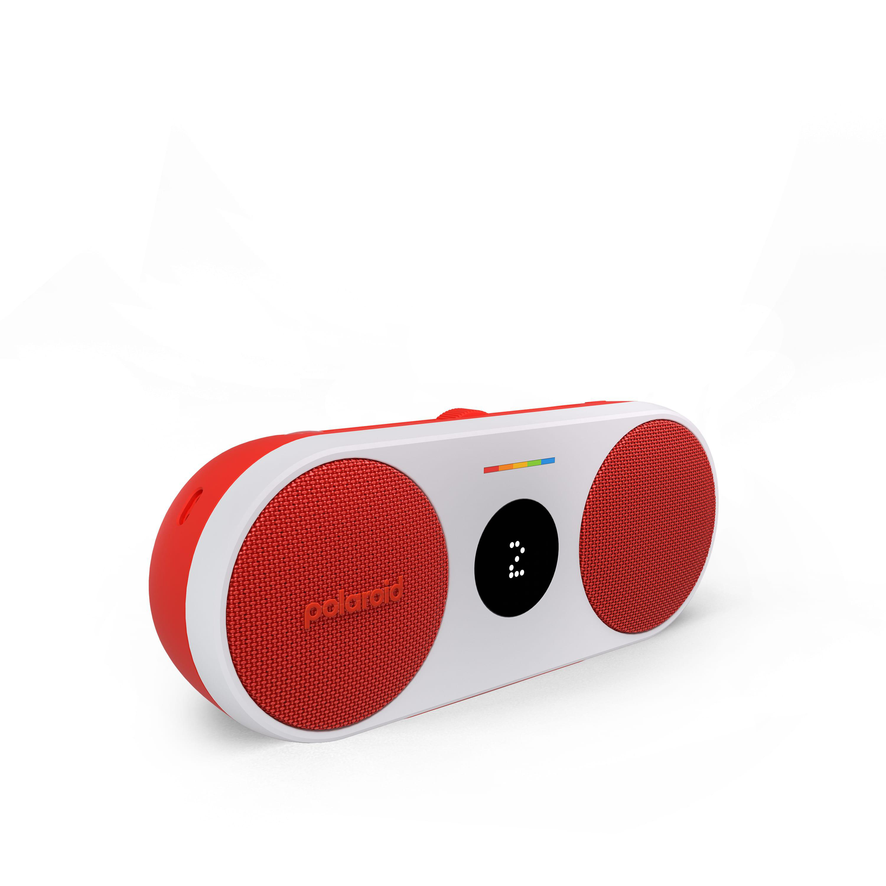 POLAROID P2 Music Player Bluetooth Lautsprecher , Rot/Weiß 