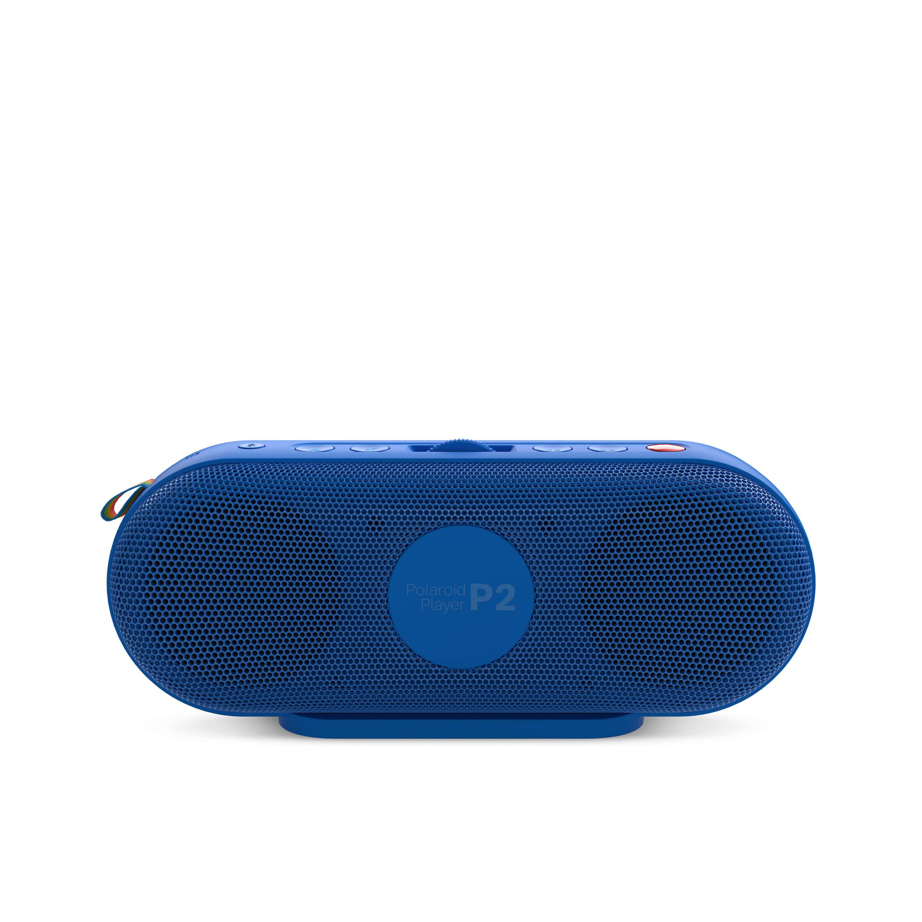 POLAROID P2 Music Player Bluetooth Lautsprecher , Blau/Weiß 