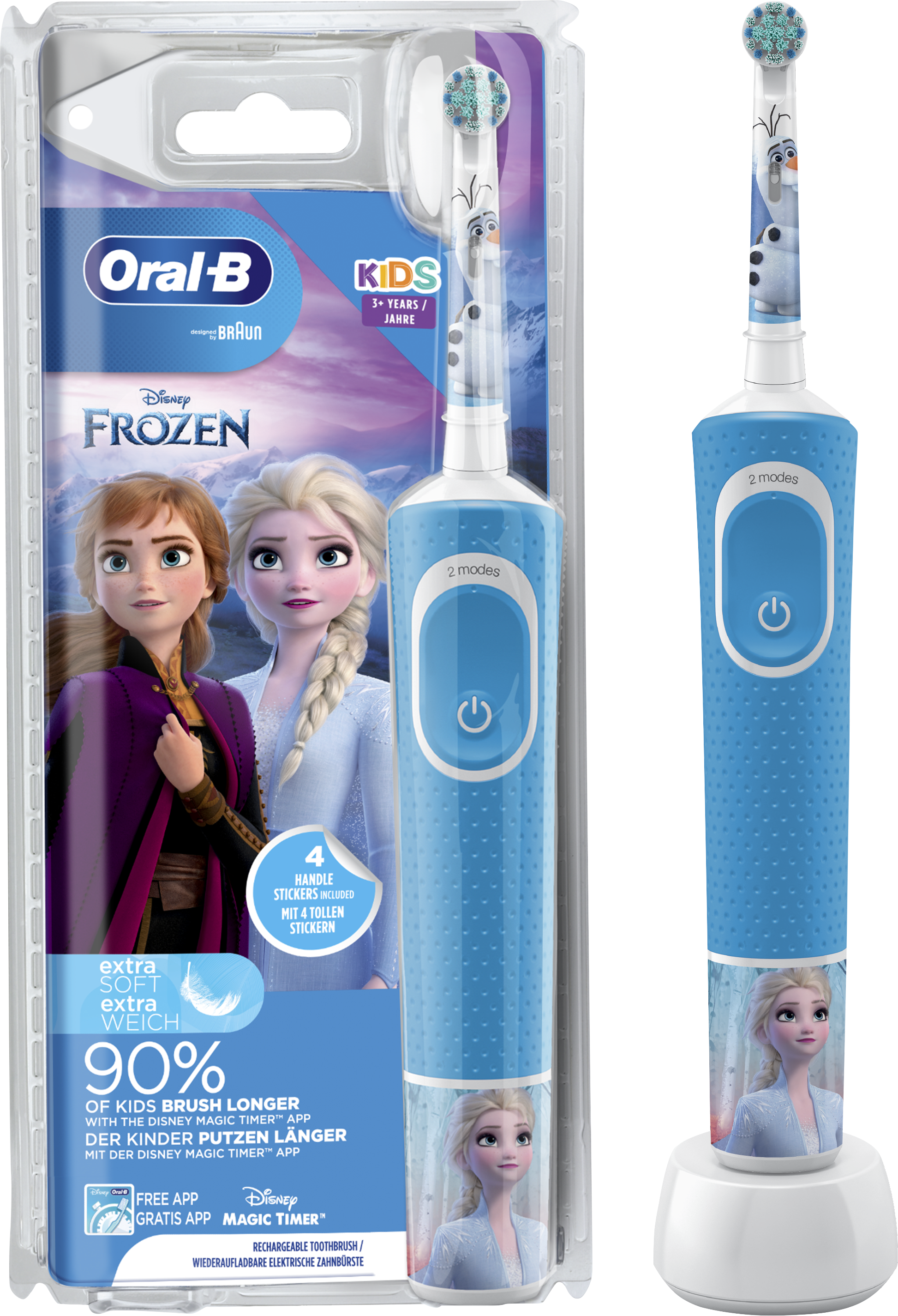 ORAL B Elektrische tandenborstel Frozen (D100)
