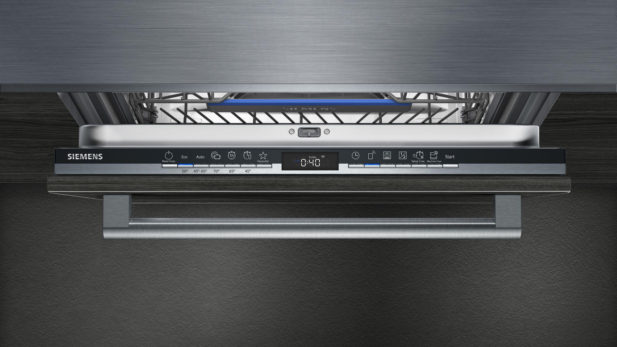 SIEMENS SX73HX60CE iQ300 Geschirrspüler (vollintegrierbar, 598 mm breit, 44 dB (A), D)