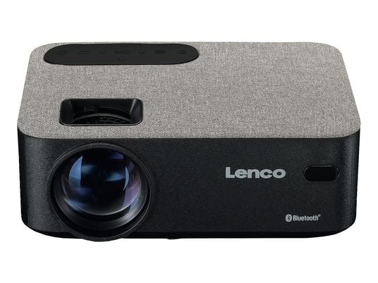 LENCO LPJ-700BKGY - Beamer (Gaming, Heimkino, Mobil, Full-HD, 1080p)