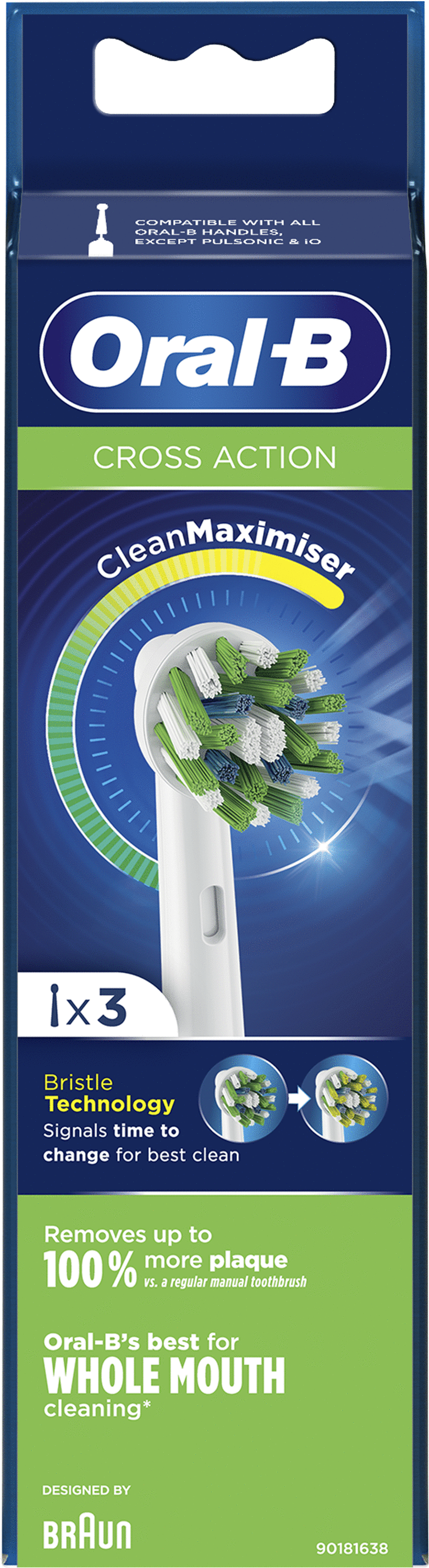 ORAL B Brossettes CrossAction (EB50 3CT)
