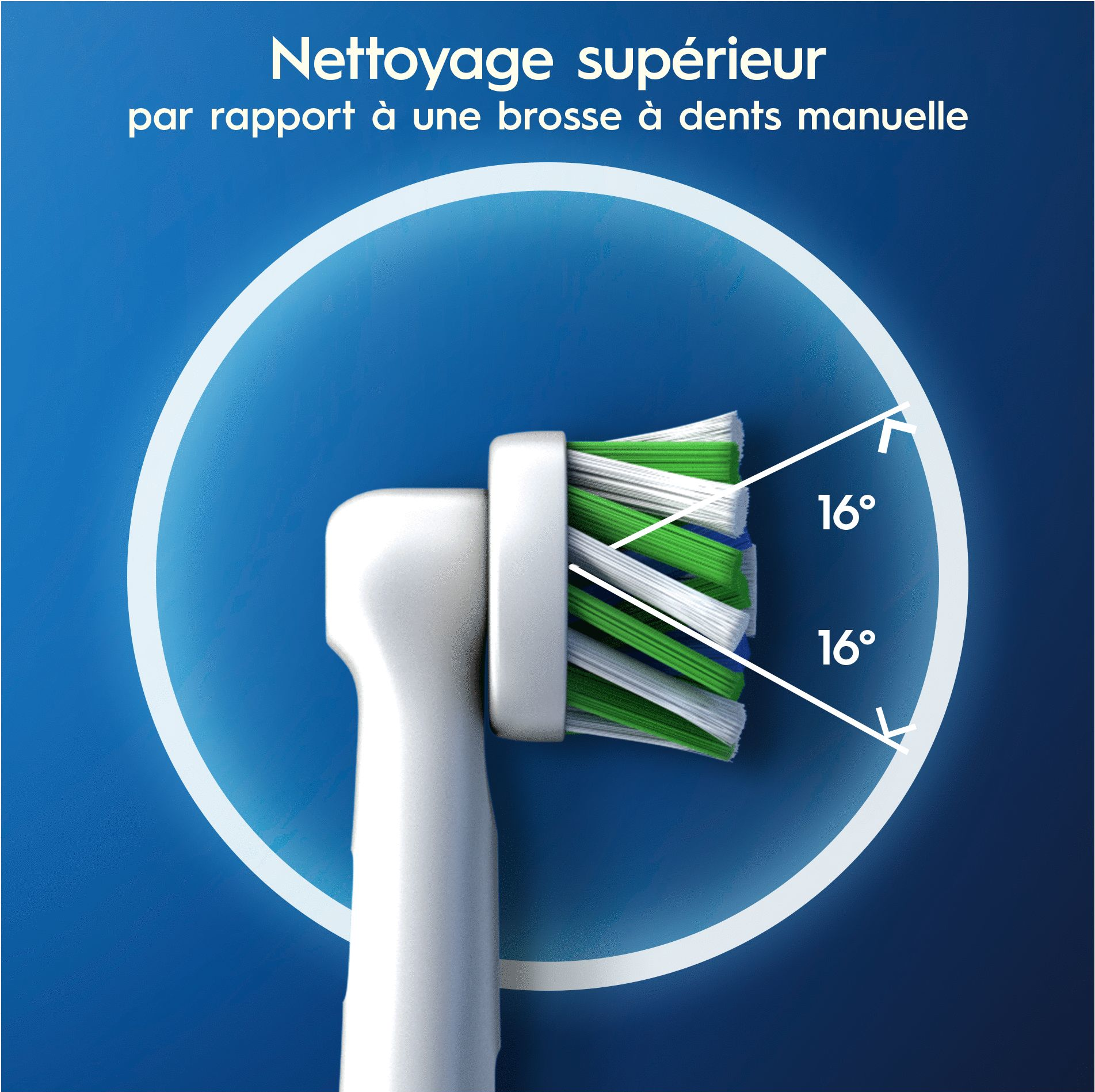 ORAL B Brossettes CrossAction (EB50 3CT)