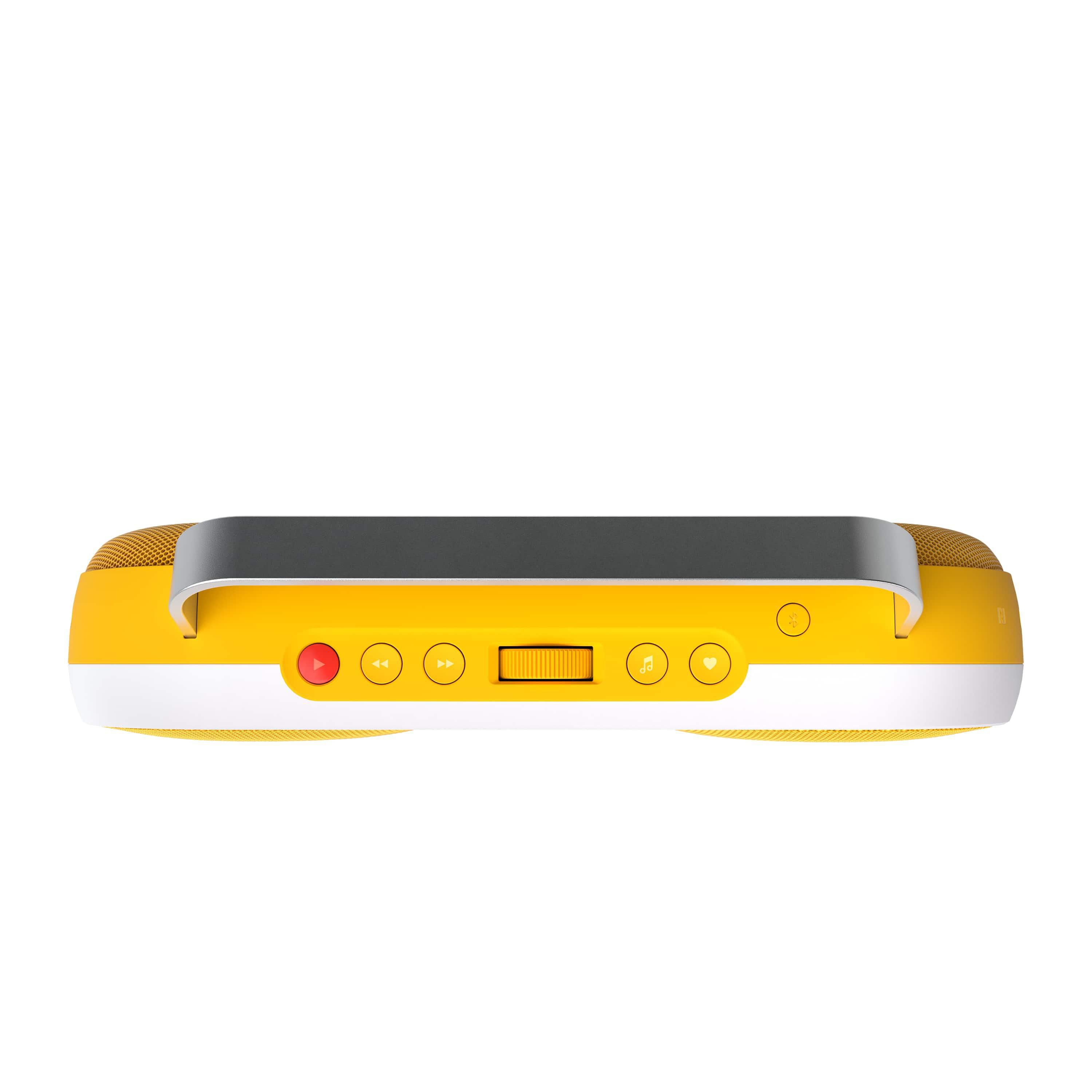 POLAROID P3 Lautsprecher Bluetooth , Gelb/Weiß Music Player