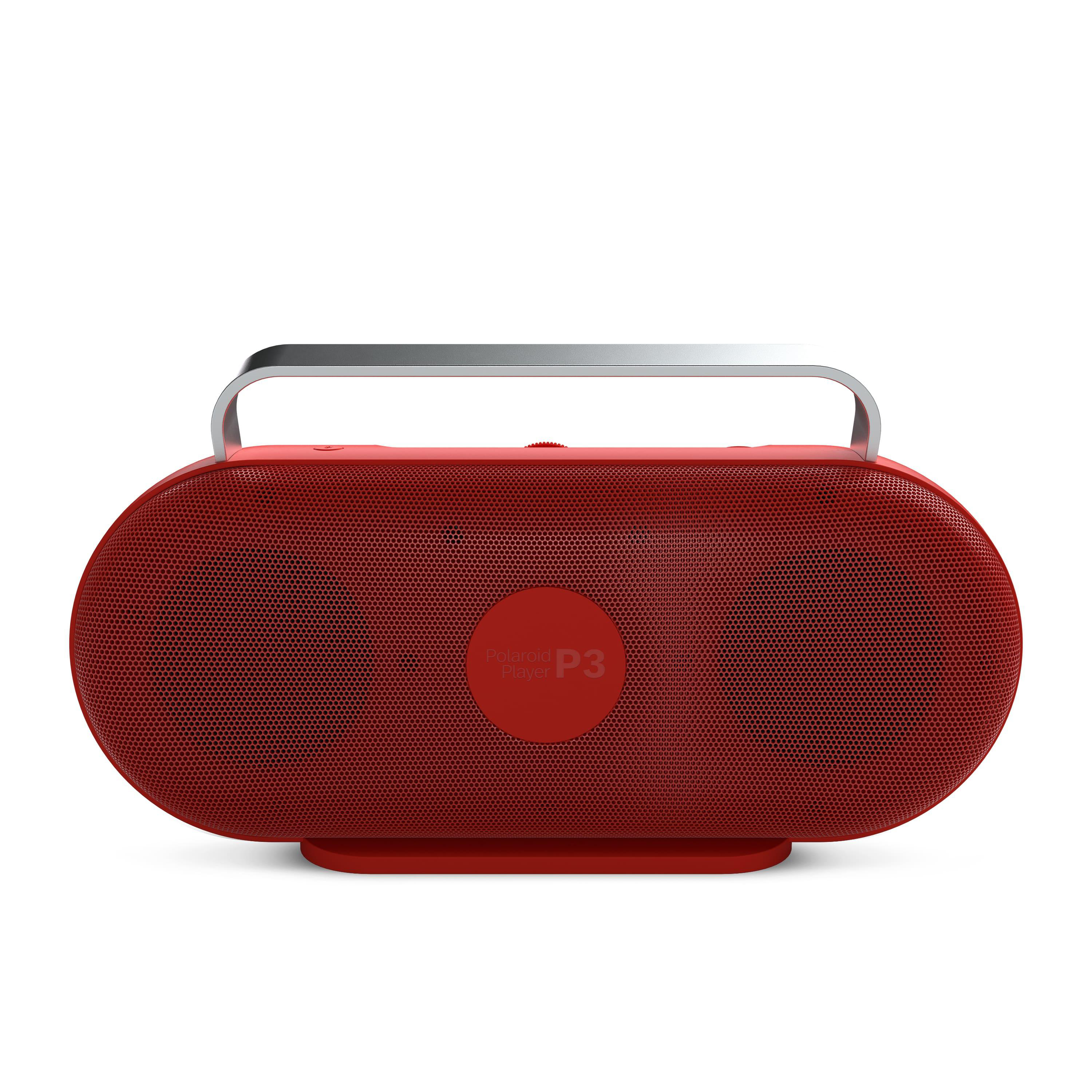 Music , POLAROID Player Rot/Weiß Lautsprecher Bluetooth P3
