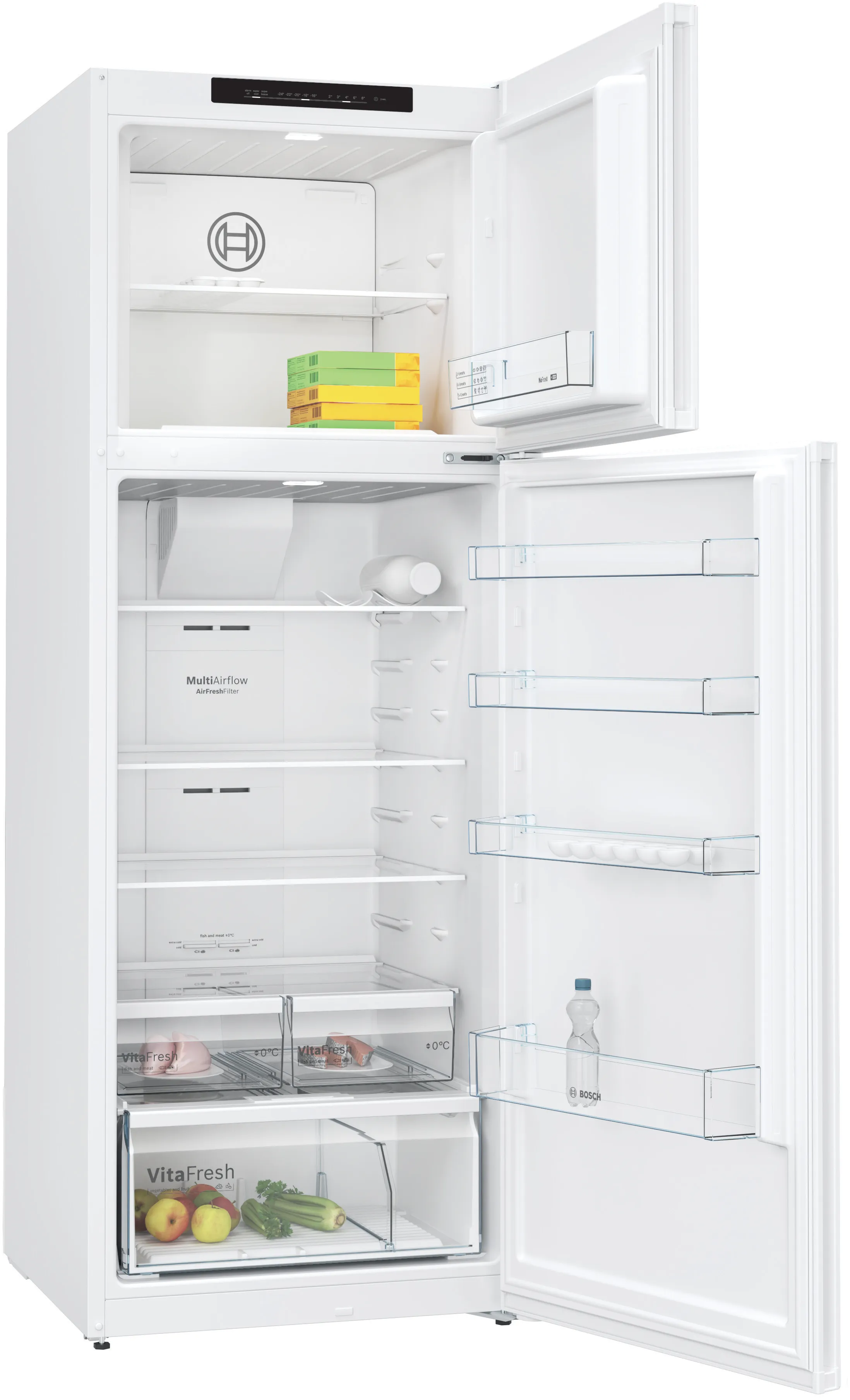 BOSCH KDN56VWF0N 522L Üstten Donduruculu No-Frost Buzdolabı