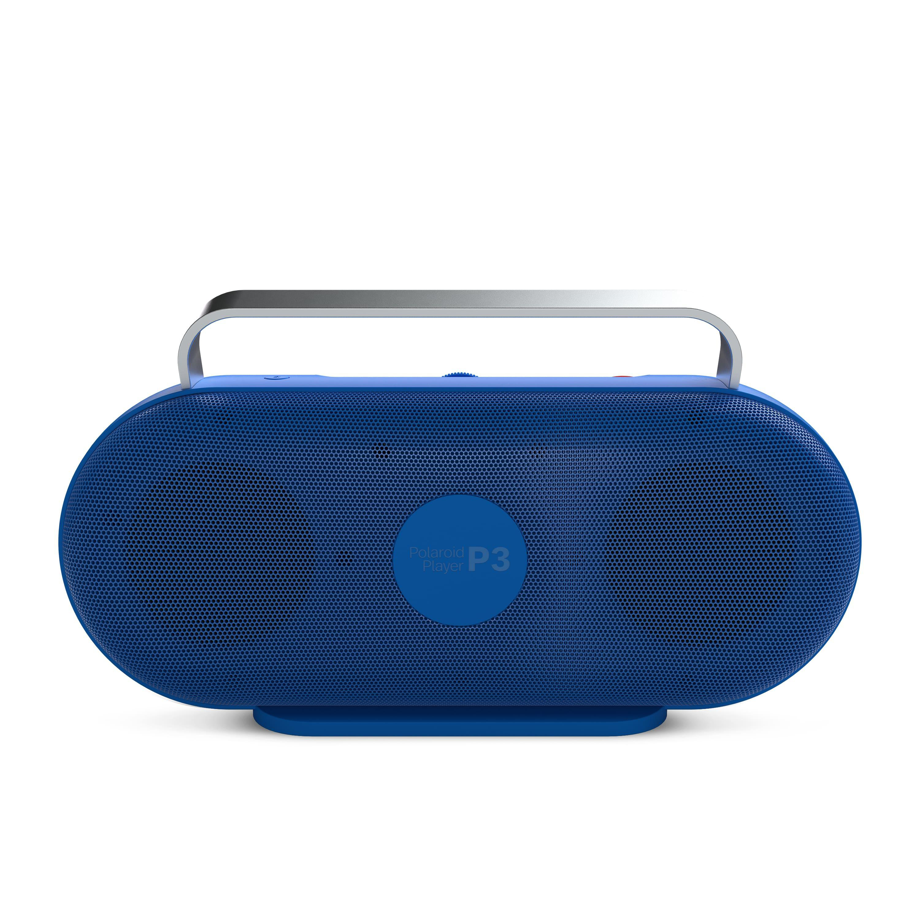 Music , P3 Blau/Weiß Player POLAROID Bluetooth Lautsprecher