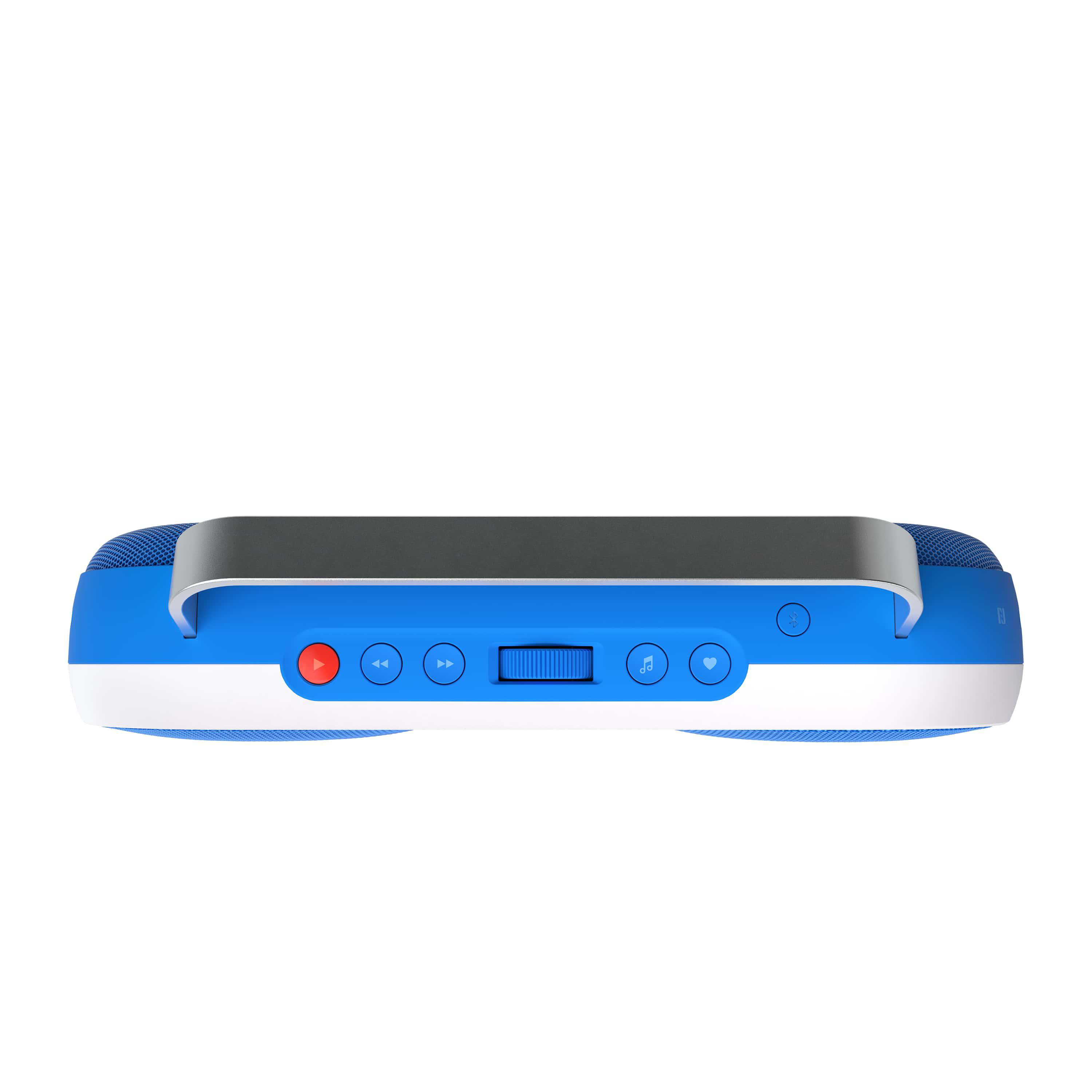 P3 Blau/Weiß Music Bluetooth Lautsprecher Player , POLAROID
