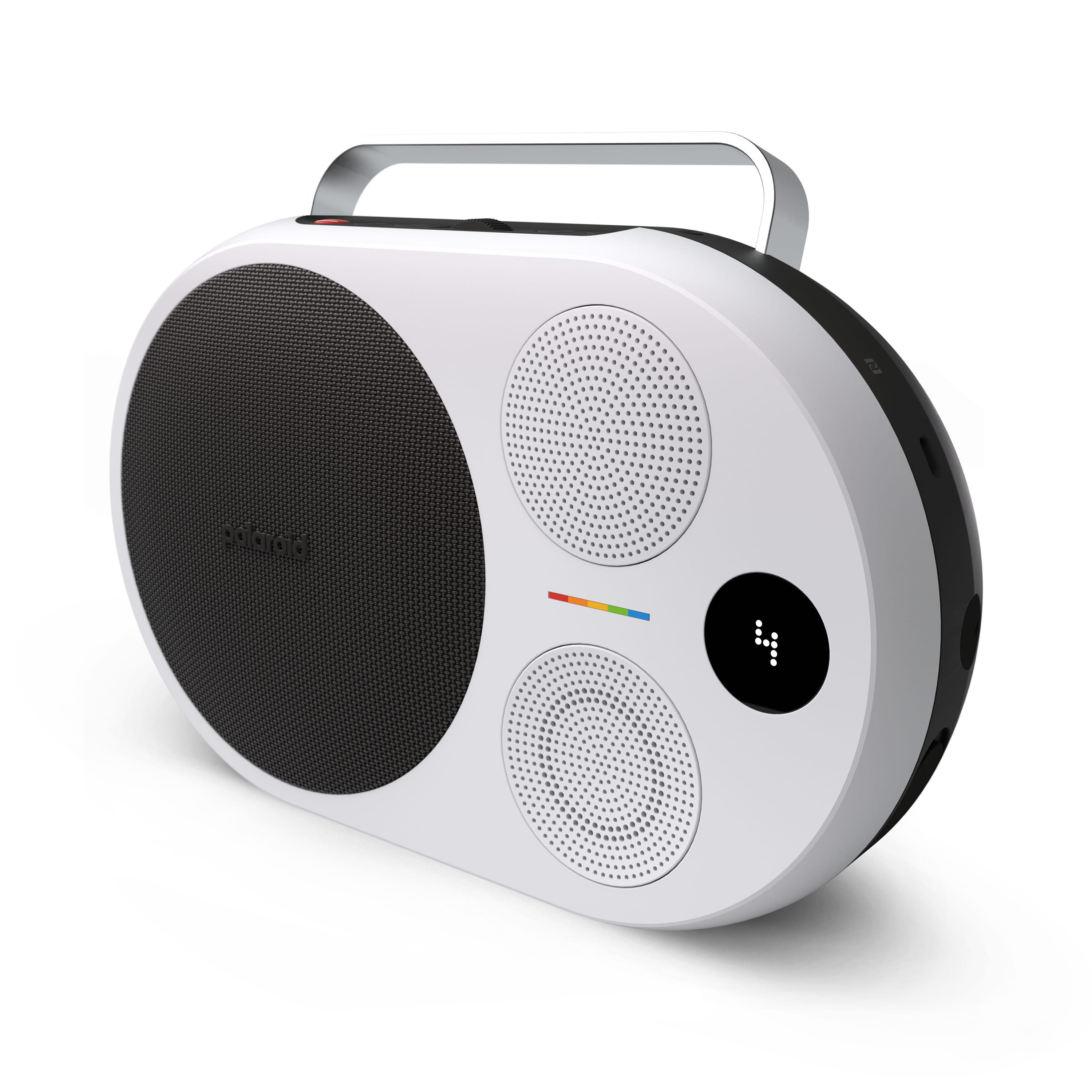 Schwarz/Weiß P4 Bluetooth Lautsprecher POLAROID Music , Player