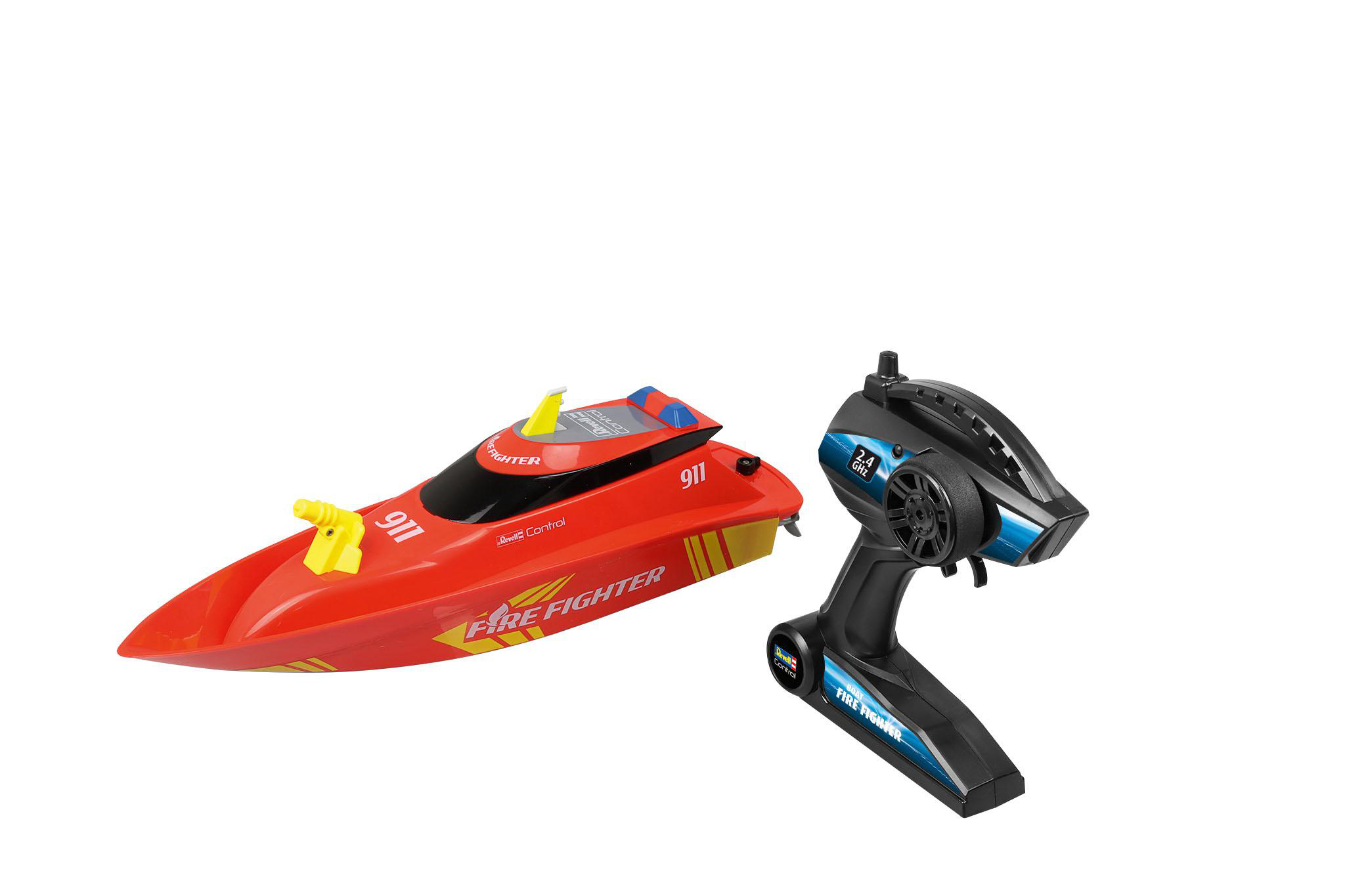 RC Feuerlöschboot Boot, Mehrfarbig 24141 REVELL R/C