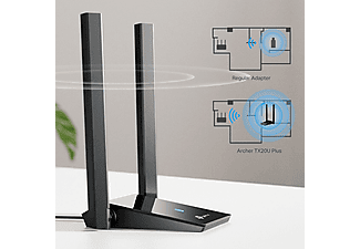 TP-LINK Archer TX20U Plus AX1800 Wi-Fi 6 USB Adaptör Router Siyah_4