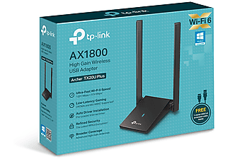 TP-LINK Archer TX20U Plus AX1800 Wi-Fi 6 USB Adaptör Router Siyah_5