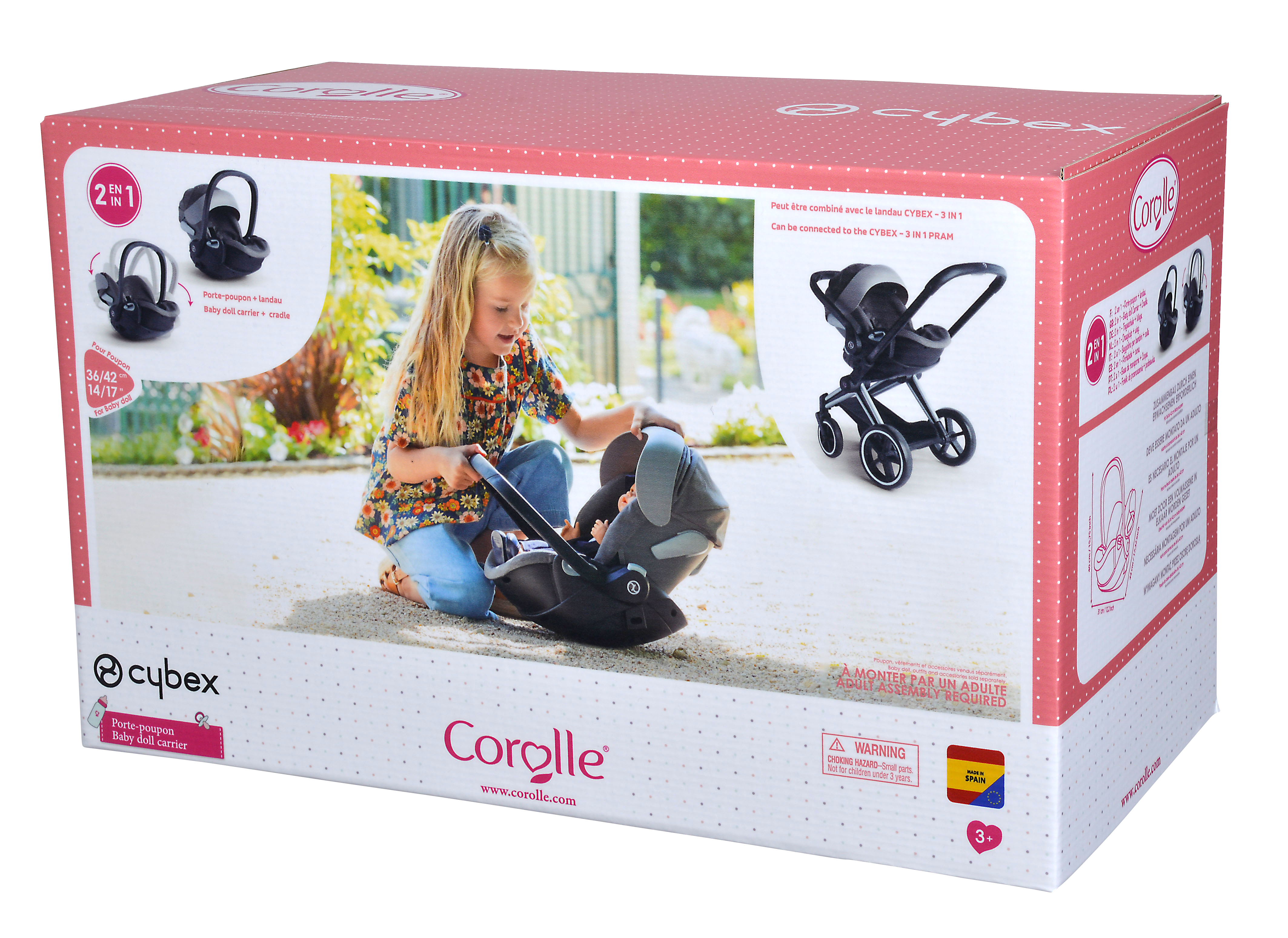 Grau SIMBA Trageschale Spielzeugtrageschale TOYS Cybex Corolle