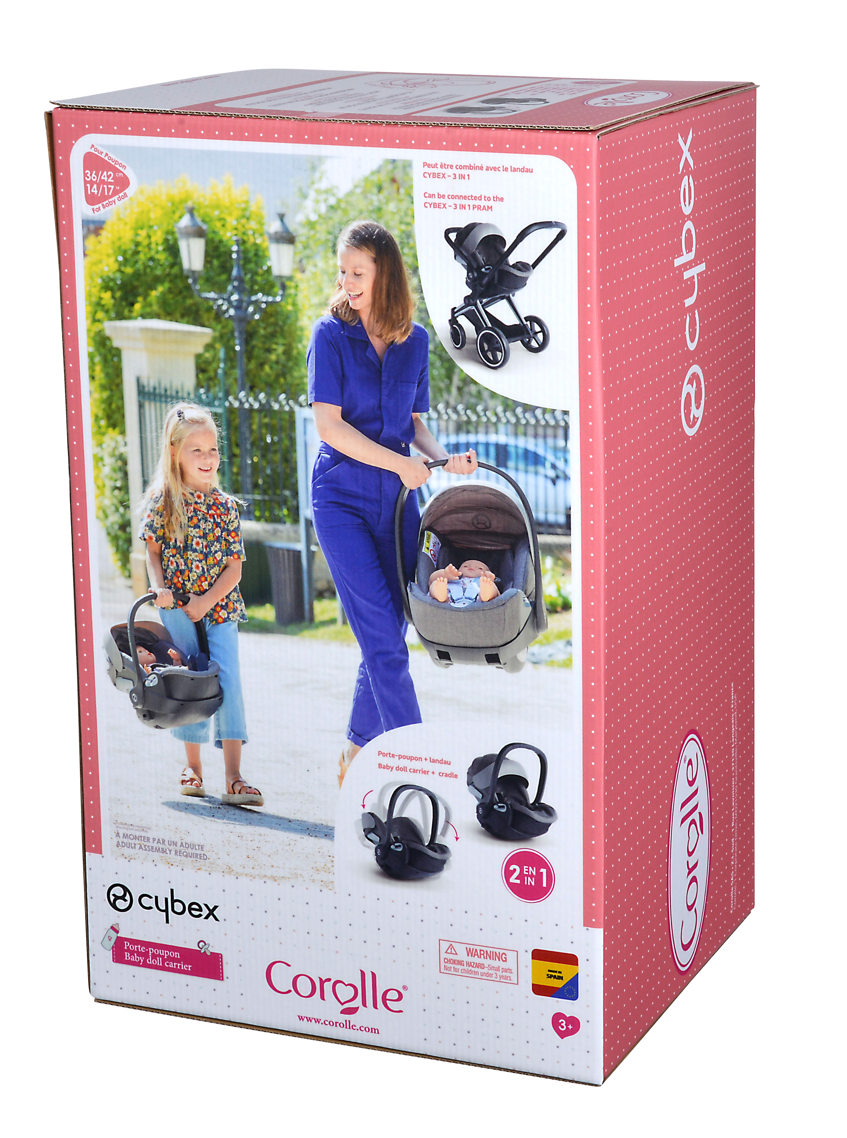 SIMBA TOYS Corolle Cybex Trageschale Spielzeugtrageschale Grau