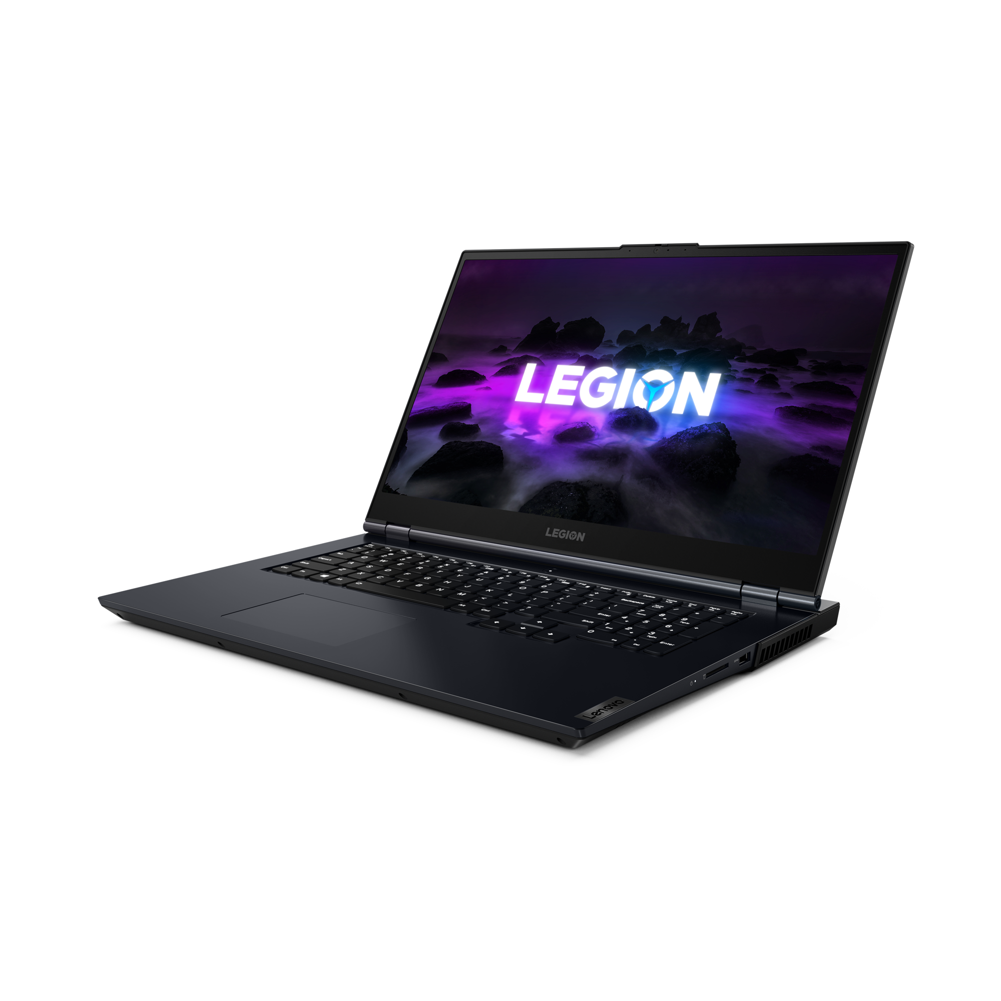 LENOVO Legion 5, Gaming Bit) Windows (64 512 RTX™ 5 Home AMD 11 Schwarz 16 GB Blue Display, NVIDIA, RAM, Prozessor, Phantom Zoll mit Ryzen™ (Unterseite) 17,3 (Oberseite), SSD, GeForce Notebook, 3050, GB