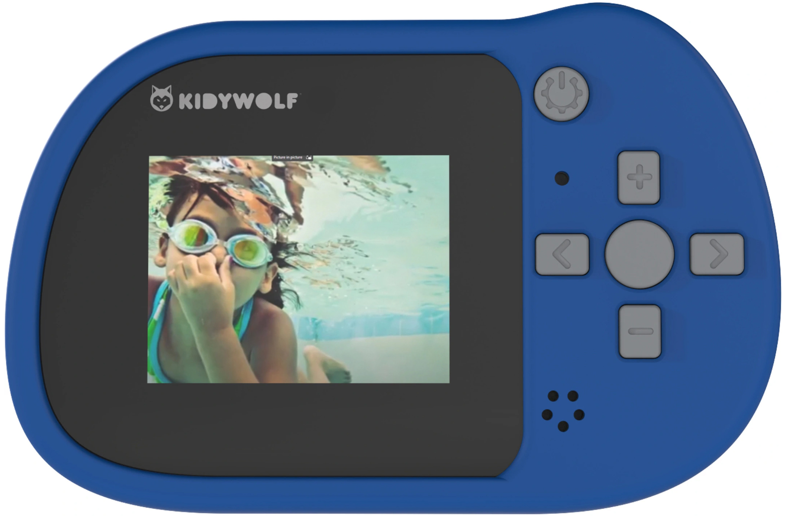 KIDYWOLF Camera voor kinderen KIDYCAM Blauw (KIDYCAM-BU)