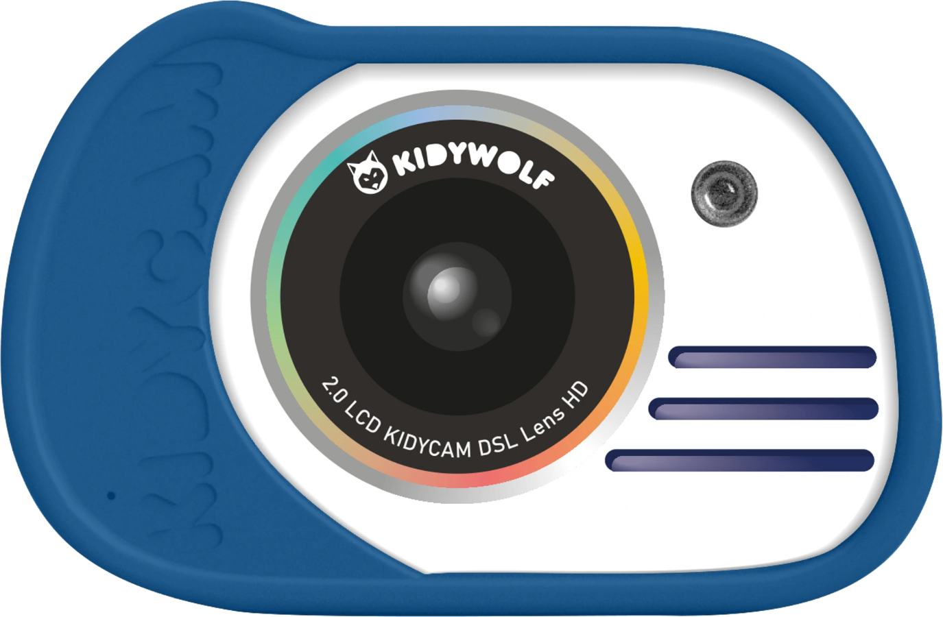KIDYWOLF Camera voor kinderen KIDYCAM Blauw (KIDYCAM-BU)