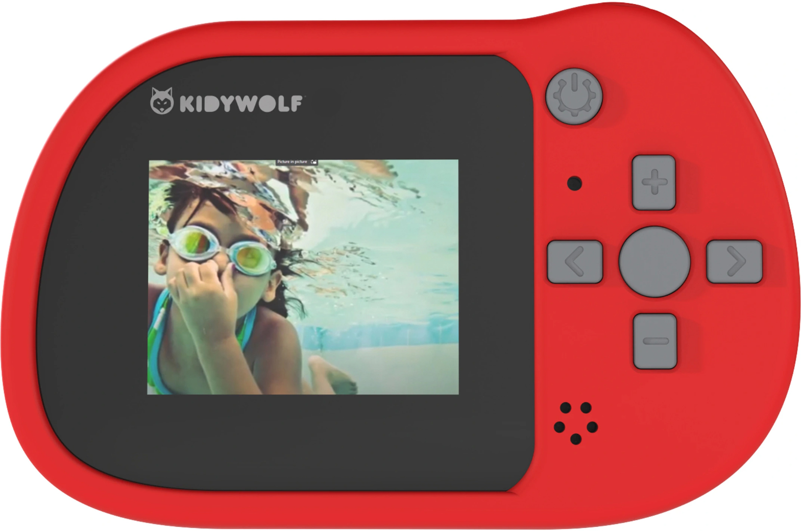KIDYWOLF Camera voor kinderen KIDYCAM Rood (KIDYCAM-RD)