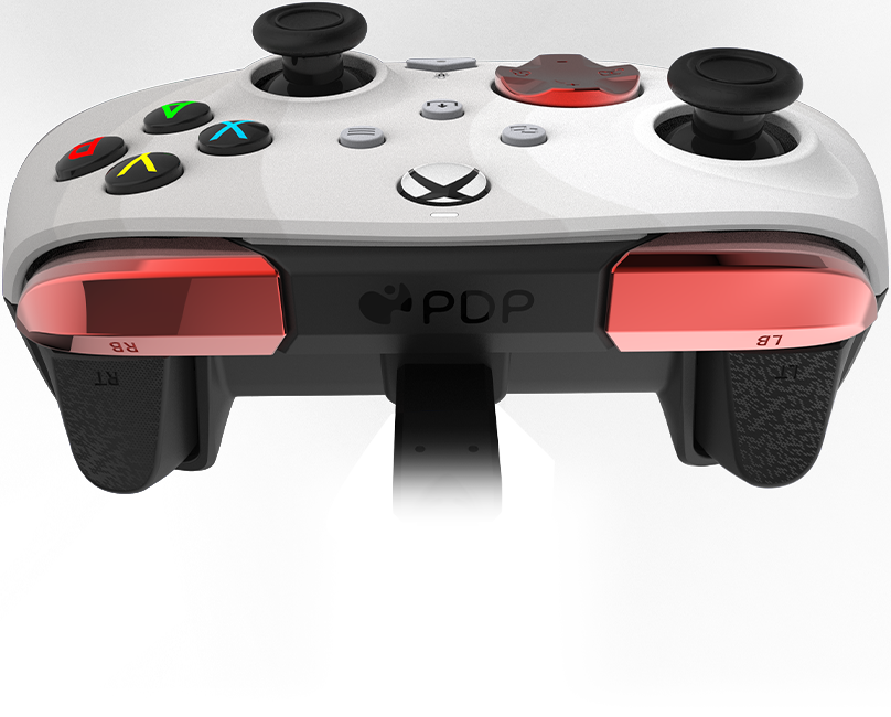 PDP LLC REMATCH Fortgeschrittener One PC, für Series Controller Xbox Xbox X, Series Kabelgebundener Xbox S, WHITE RADIAL