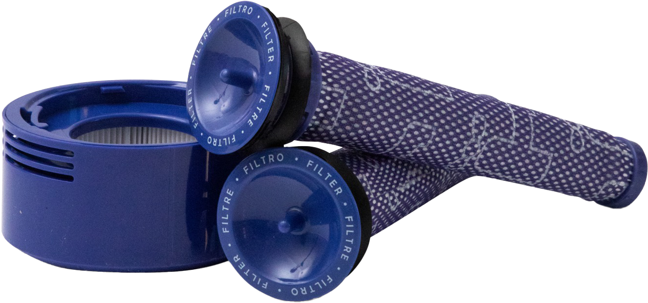 MENALUX F801 Szűrőcsomag Dyson porszívókhoz, 2 db előszűrő és 1 finompor szűrő