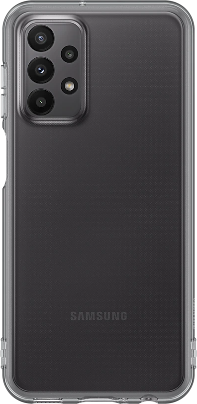 SAMSUNG Cover Soft Clear Galaxy A23 5G Transparent Noir (EF-QA235TBEGWW)