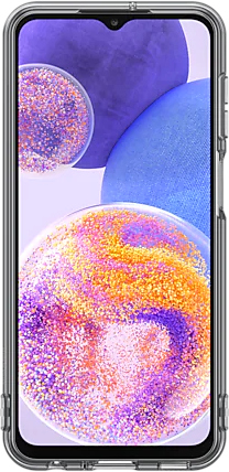 SAMSUNG Cover Soft Clear Galaxy A23 5G Transparent Noir (EF-QA235TBEGWW)