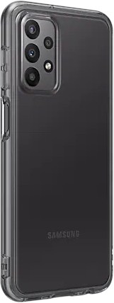 SAMSUNG Cover Soft Clear Galaxy A23 5G Transparent Noir (EF-QA235TBEGWW)