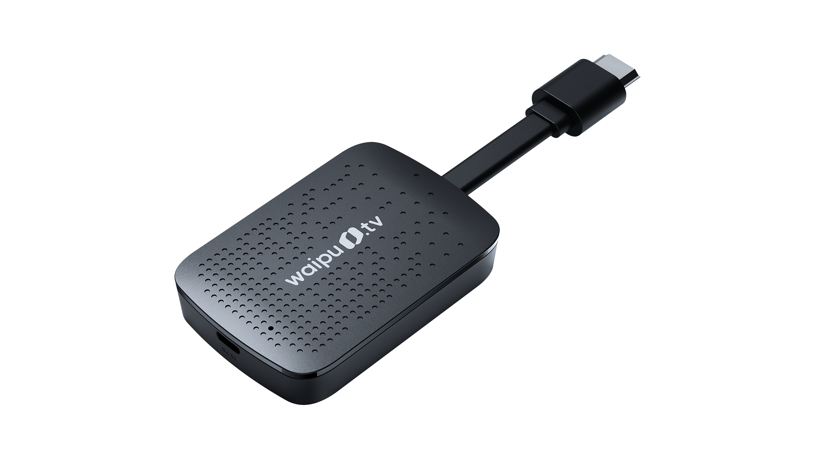 WAIPU.TV Bundle 12 Monate Perfect Plus plus 4K Streaming Stick, Schwarz