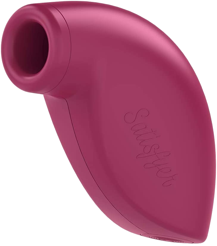 Succionador de clítoris - Satisfyer One Night Stand, Uso de 90 minutos, 4 programas de ondas de presión, Plástico ABS y Silicona, Rosa