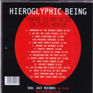 Hieroglyphic Being - This No Is In - House There Acid (CD)