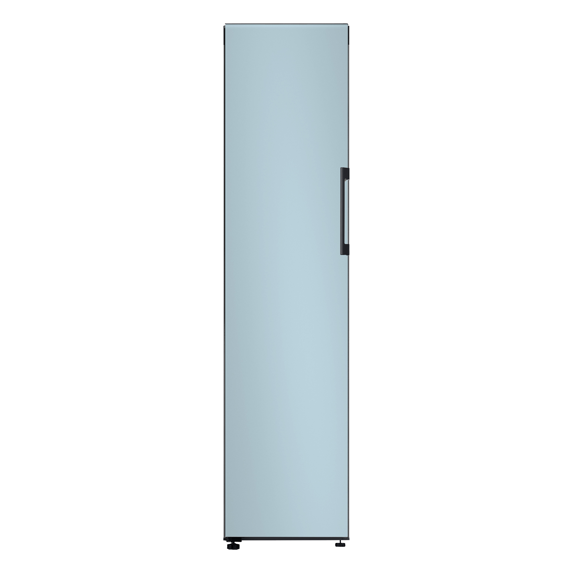 Frigorífico una puerta - Samsung BESPOKE personalizable RR25A5470AP/EF, No Frost, 185.3cm, 242l, SpaceMax™, Metal Cooling, Satin Skyblue