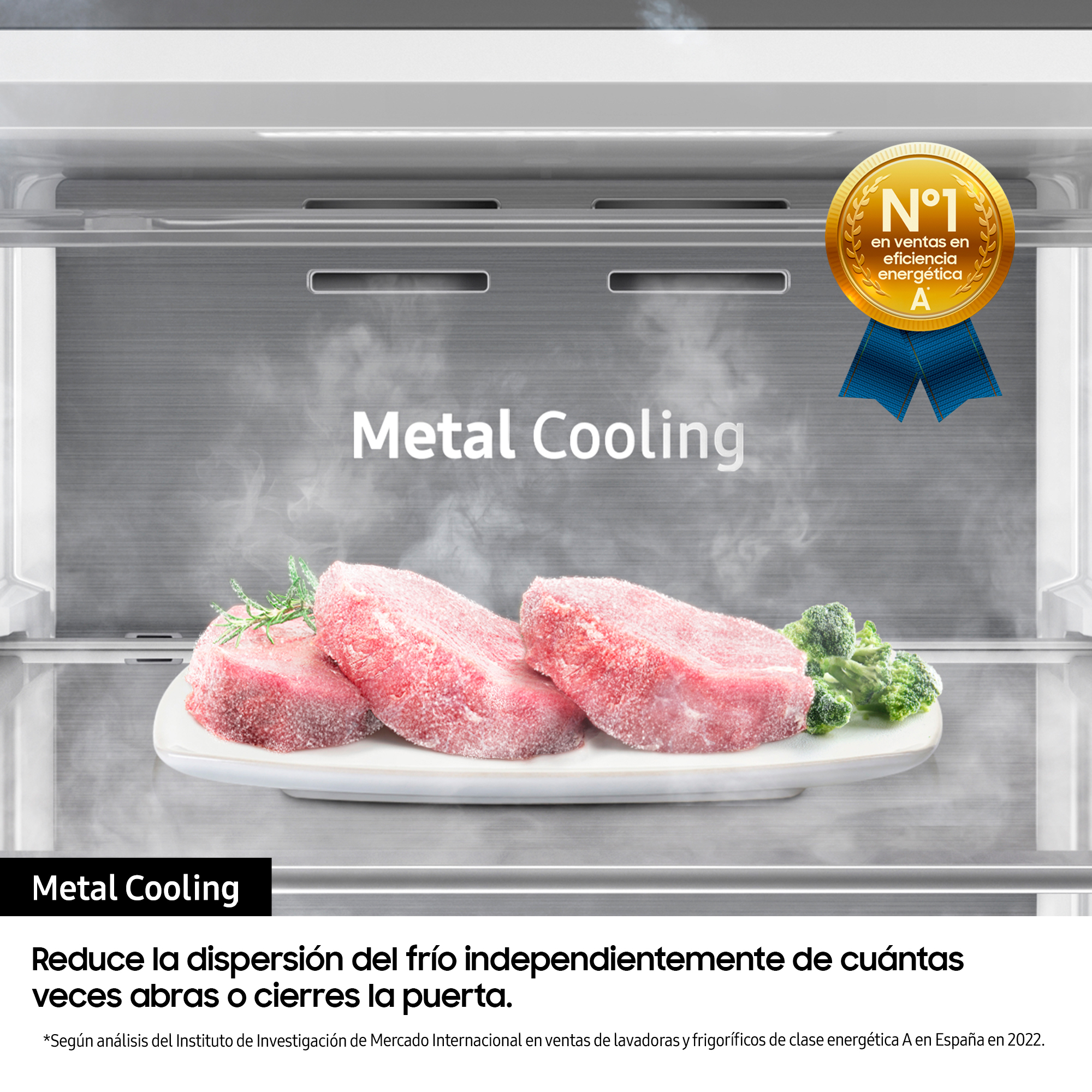 Congelador vertical - Samsung BESPOKE personalizable RZ32A7485AP/EF, 323l, 185.3cm, Dispensador de hielo, Modo Convertible, Glam Lavender