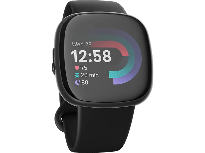 FITBIT Versa 4 Akıllı Saat Siyah_1