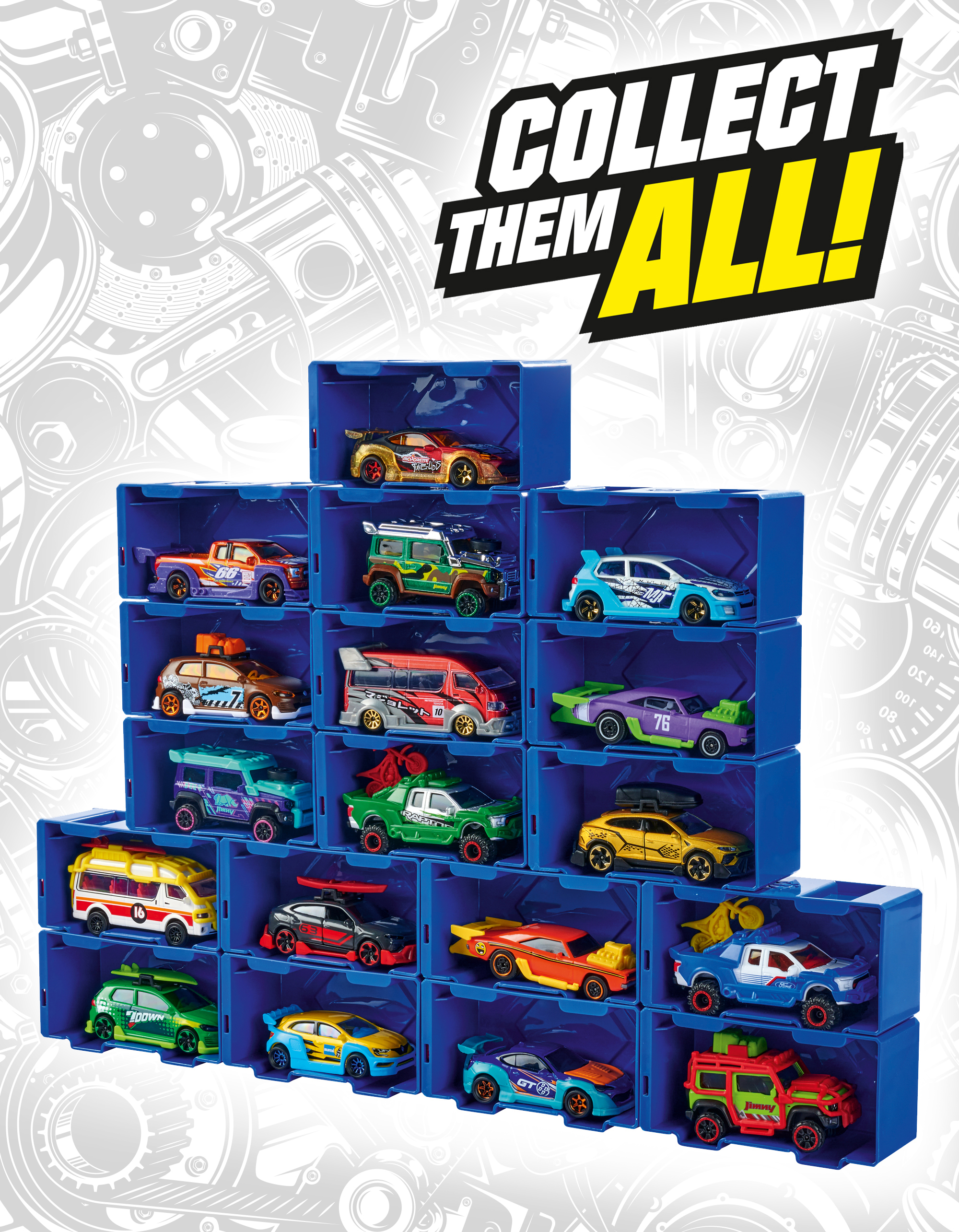 Tune Pack MAJORETTE Up\'s Surprise Spielzeugauto Mehrfarbig