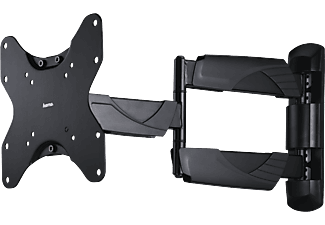 TV | FullMotion, Para pantallas ultraplanas 19" a 48", 200x200, 2x Brazos, Negro