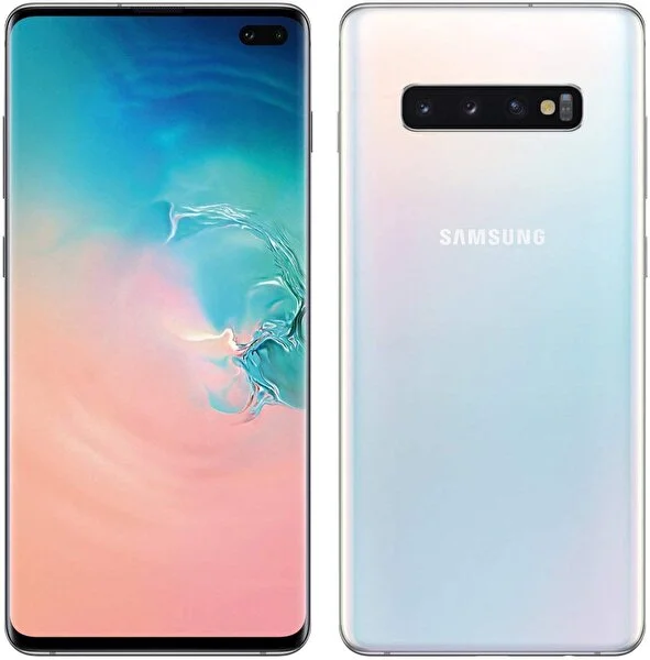 SH482 Galaxy S10 SC-03L 128GB ホワイト ワンセグ SAMSUNG Yenilenmiş G1 Galaxy S10 Plus 128GB Akıllı Telefon Beyaz