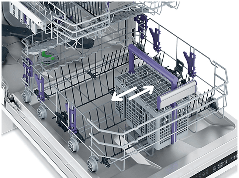 BEKO DFN04321W Geschirrspüler (unterbaufähig, 598 mm breit, 49 dB (A), E)