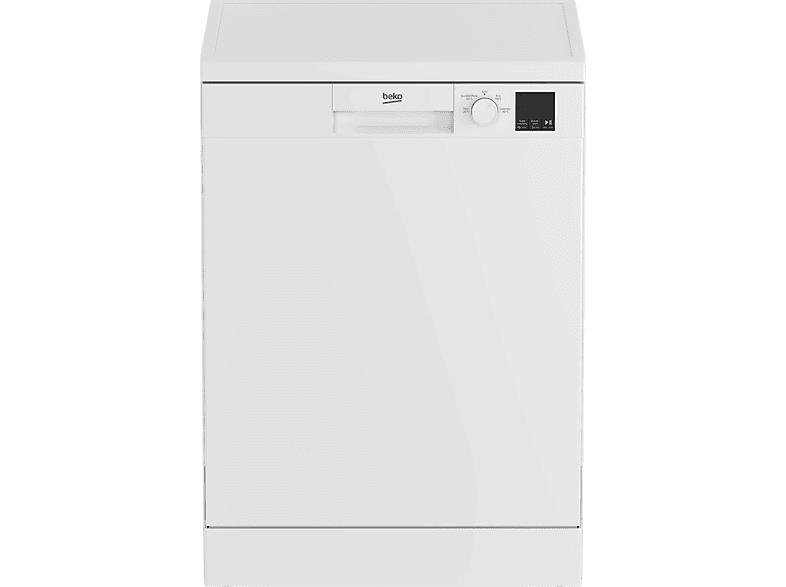 BEKO DFN04321W Geschirrspüler (unterbaufähig, 598 mm breit, 49 dB (A), E)